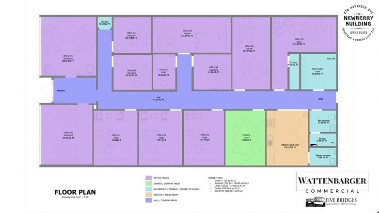 Preview of Office space for Rent at 470 Harrison Ave.