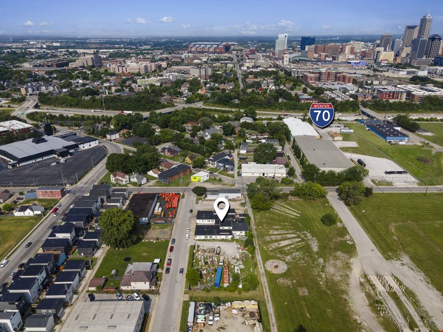 Rare Downtown Indianapolis Owner-User & Redevelopment Opportunity | 9,225 SF on 0.83 Acres