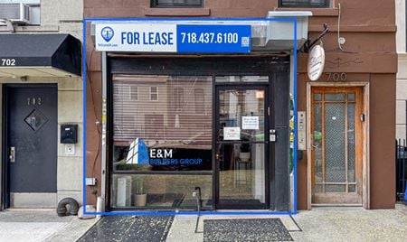 Preview of Retail space for Rent at 700 Saint Marks Ave
