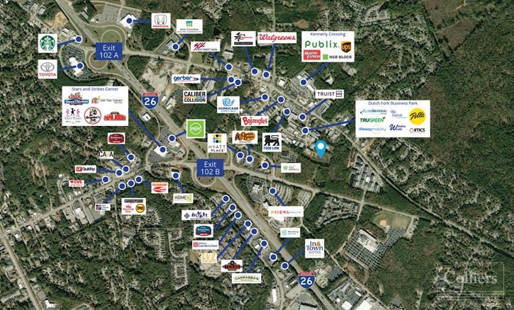 ±6.25-Acre Industrial Development Site on Broad River Road | Irmo, SC