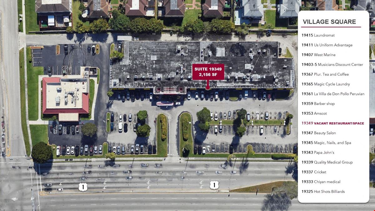 Restaurant Space on High-Traffic S Dixie Highway