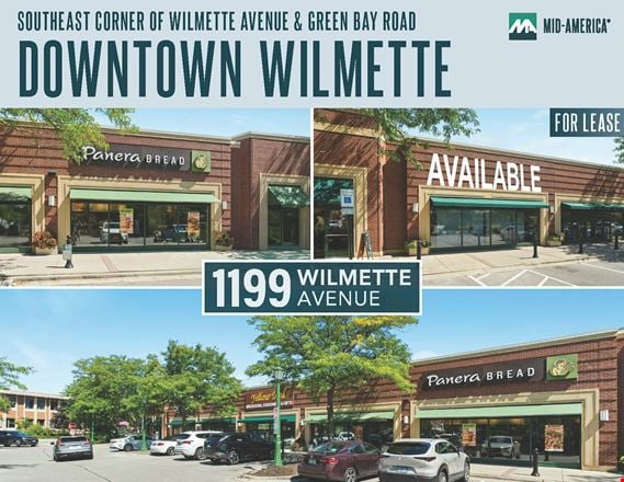 Preview of Retail space for Rent at 1199 Wilmette Avenue