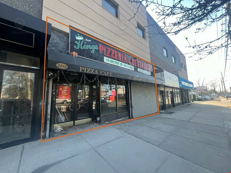 2,200 SF | 2212 Victory Blvd | Fully Built-Out Restaurant with Bar for Lease