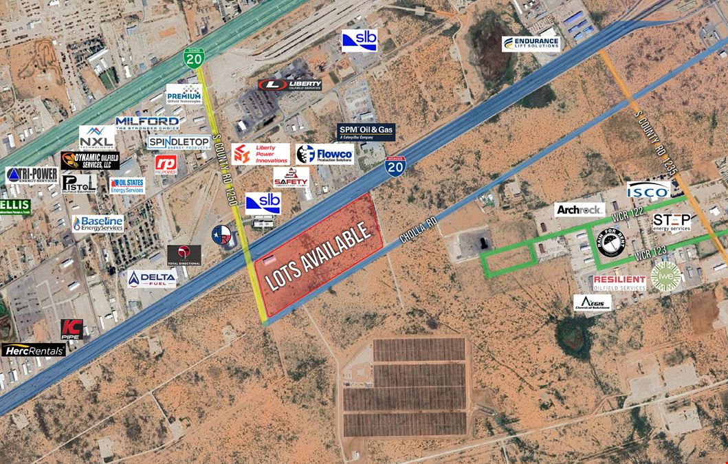 10 Lots on Interstate 20 for Custom Build to Suit!