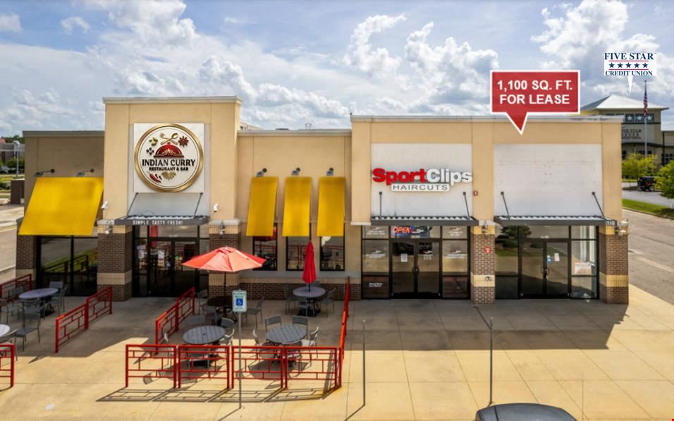 1100 Sq. Ft. Retail End-Cap Space | Hwy 231 N