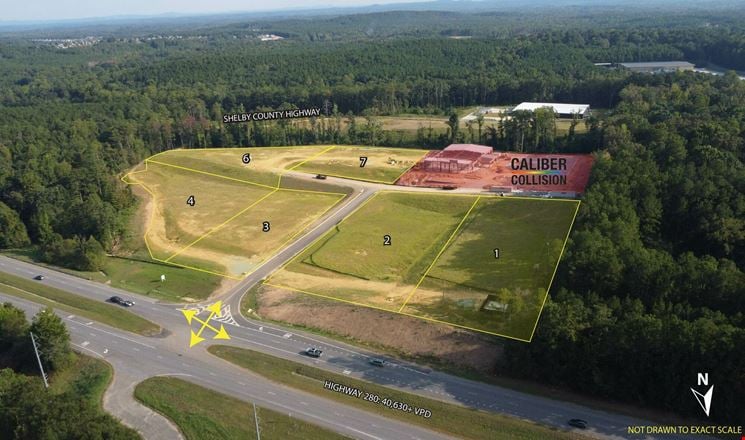 Preview of VacantLand space for Rent at 16185 Highway 280