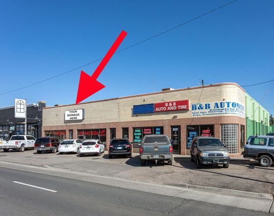 Preview of Retail space for Rent at 8001-8007 W Colfax