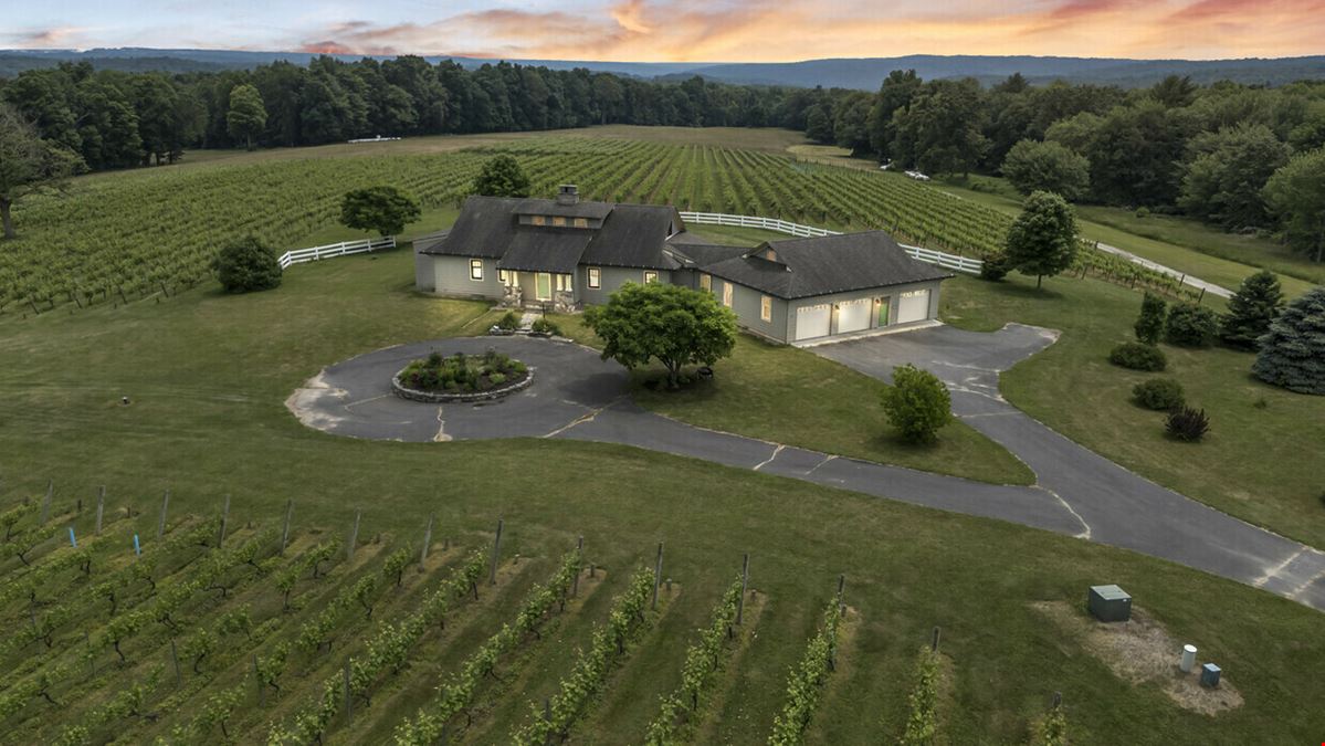 Connecticut Winery + Residence on 137 Acres