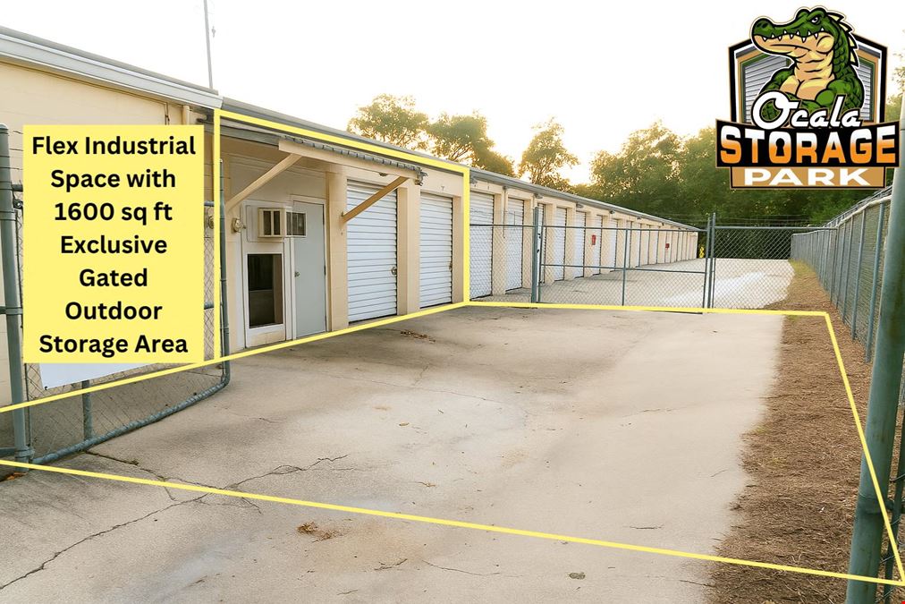 $995 w/ Utilities! Flex Storage/Office + Yard