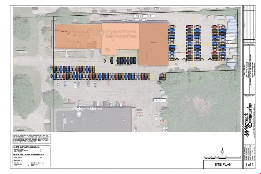 High Visibility Showroom, Office, and Warehouse