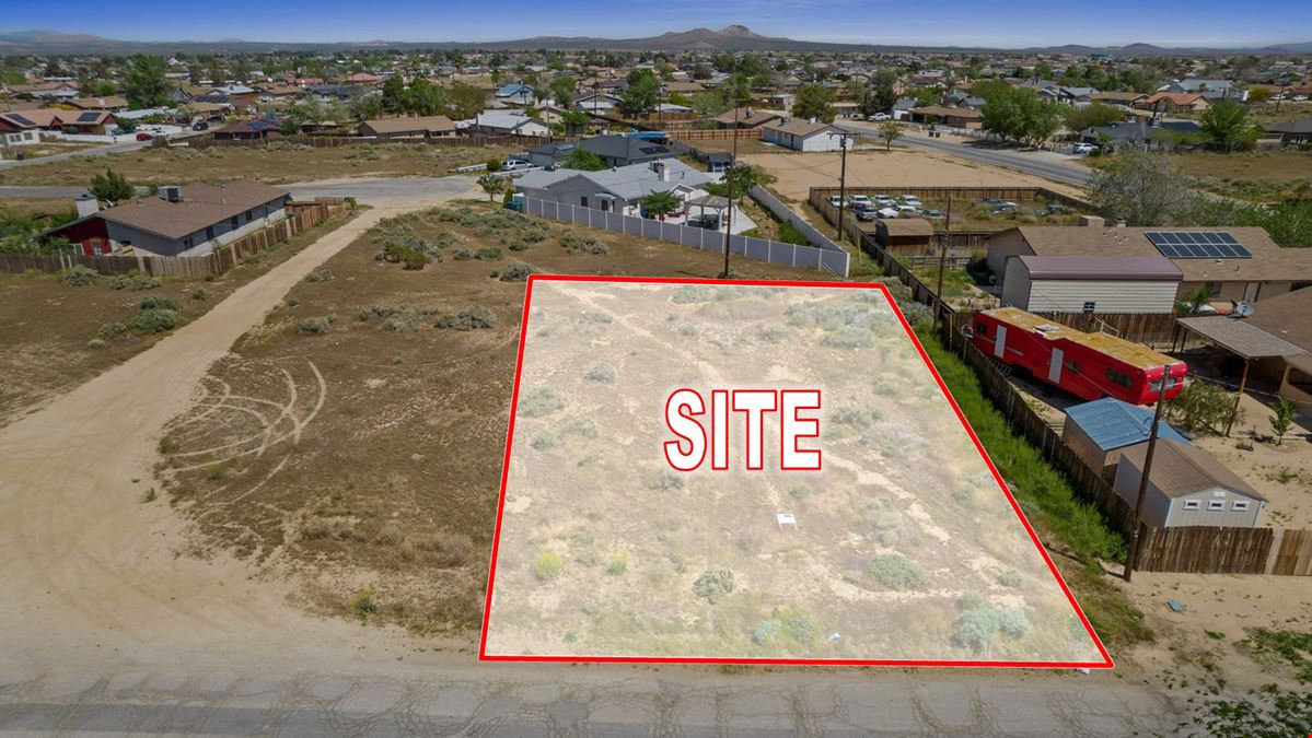 ±0.23 Acres of Level Land in California City