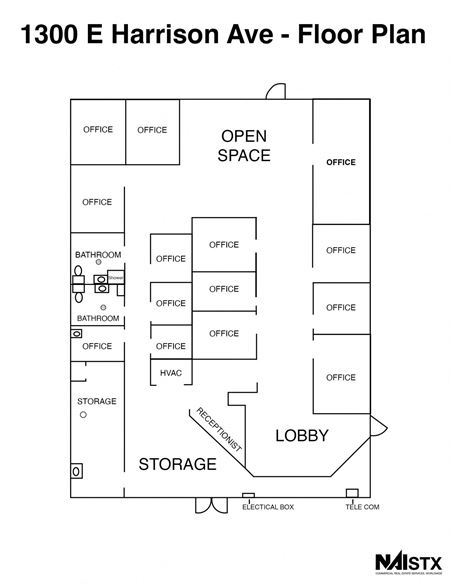Preview of Office space for Rent at 1300 E Harrison Ave