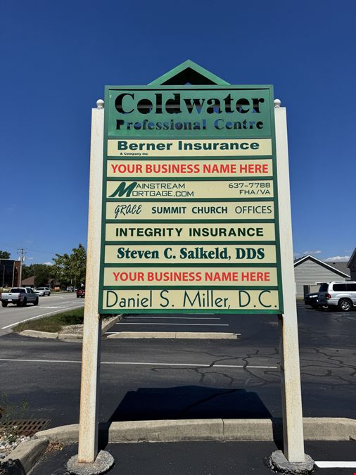 Coldwater Professional Centre 2,784 SF