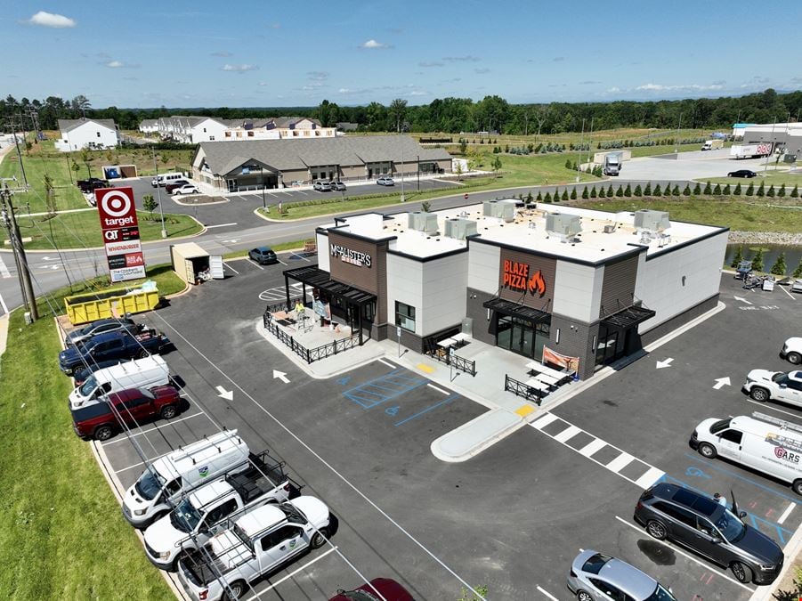 Fully Leased NNN Strip - Target Outparcel - Greenville, SC MSA