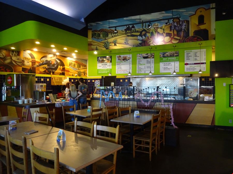 Salsarita's Fresh Mexican Grill -  Quick Casual Restaurant for Sale