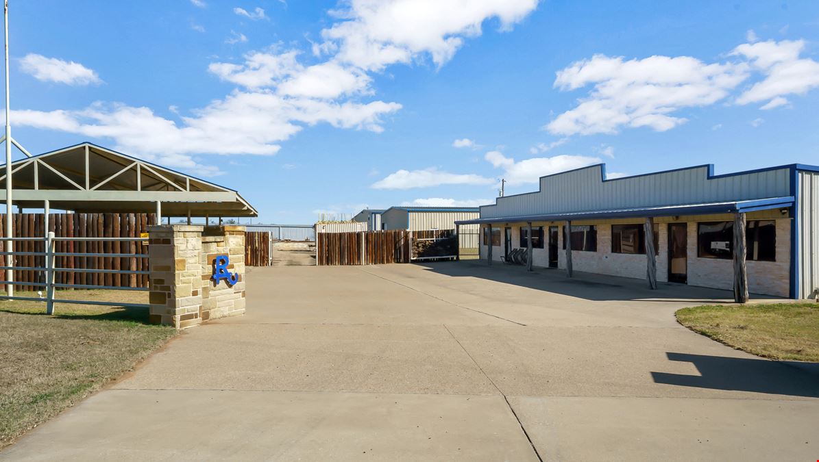 Office, Shop & Yard on 2.75 Fenced Acres