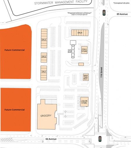 Preview of Other space for Sale at 84 Avenue & 116 Street