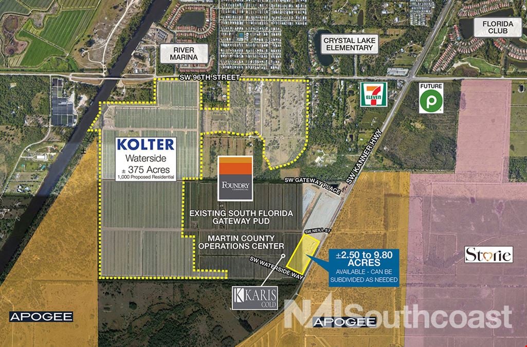 Up to ±9.80 Acres - Retail/Commercial Site