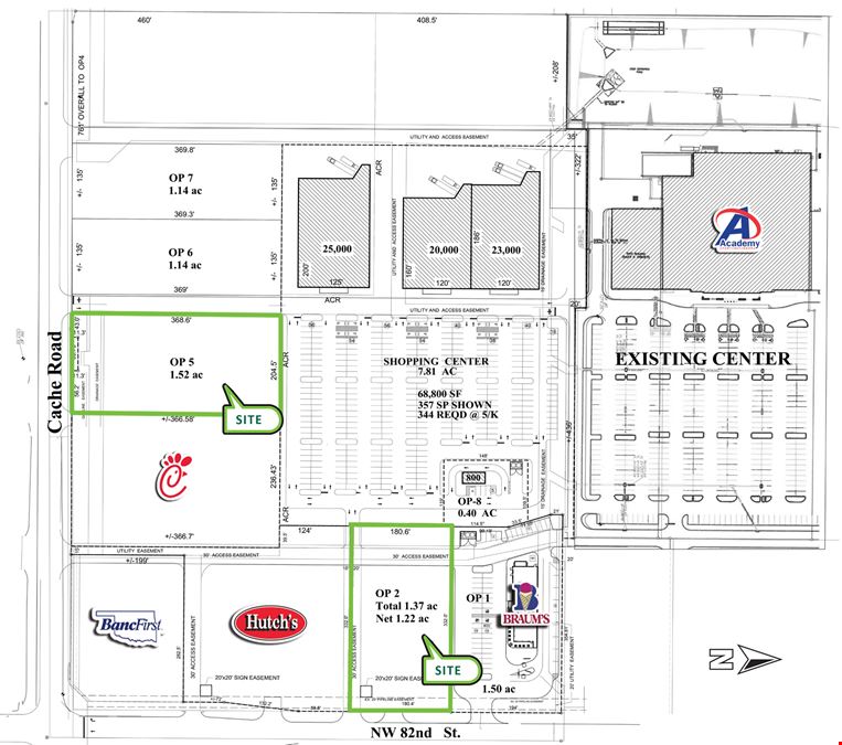 Lawton Marketplace | 2 outparcels