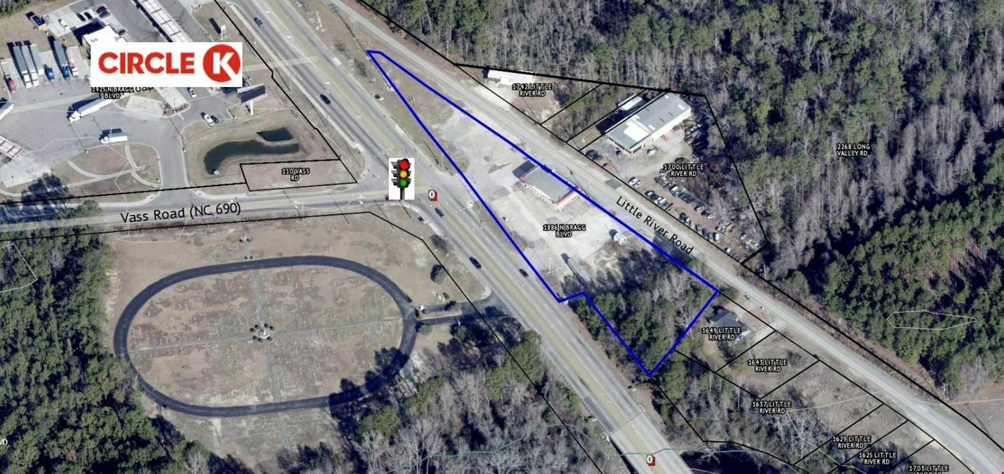 Signalized Corner Redevelopment | QSR or Gas Station Site