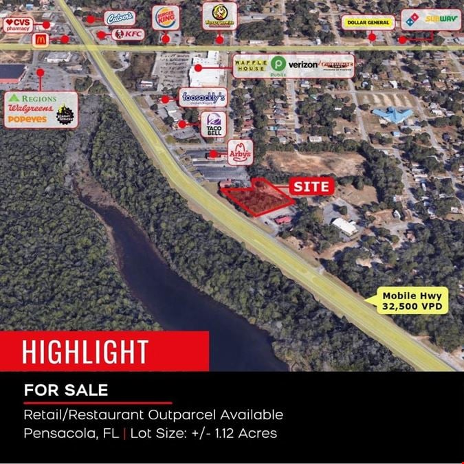 Retail/Restaurant Outparcel Available