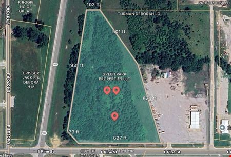 Preview of Industrial space for Sale at Oklahoma 167 / E. Pine St.