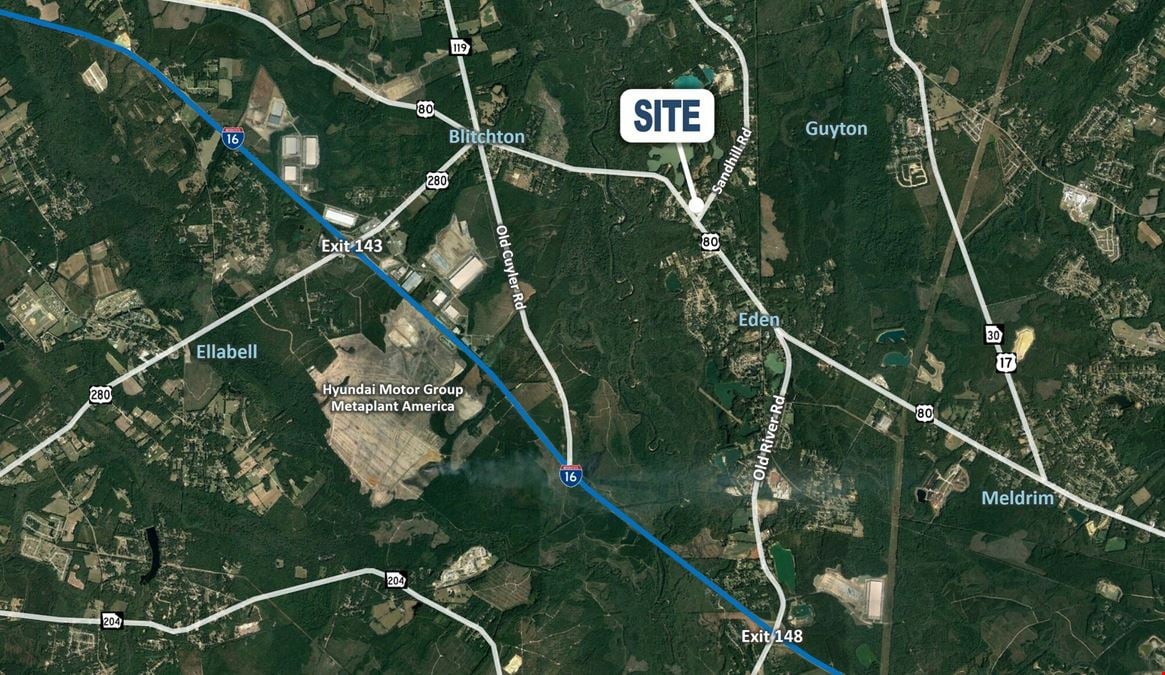 ±11.21 Commercial Acres on US Hwy 80 | For Sale