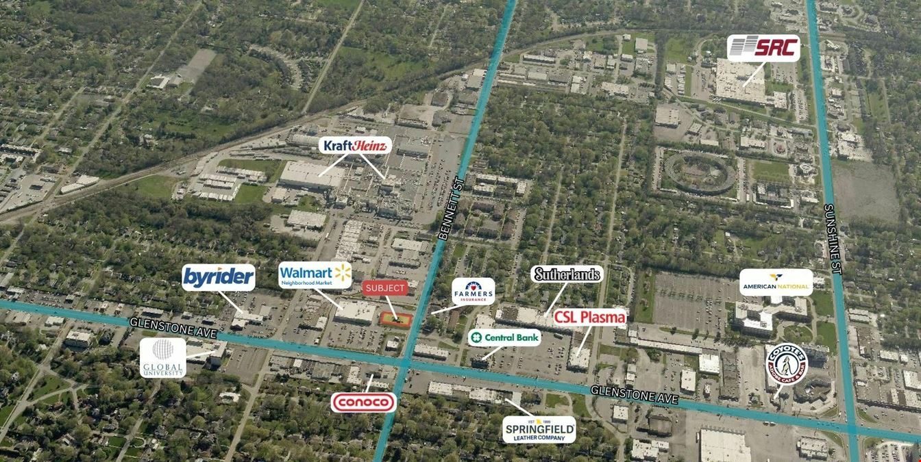 RETAIL LOT WITH BUILDING  NEXT TO WALMART
