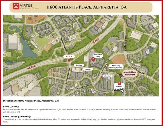 Preview of Office space for Rent at 11600 Atlantis Place