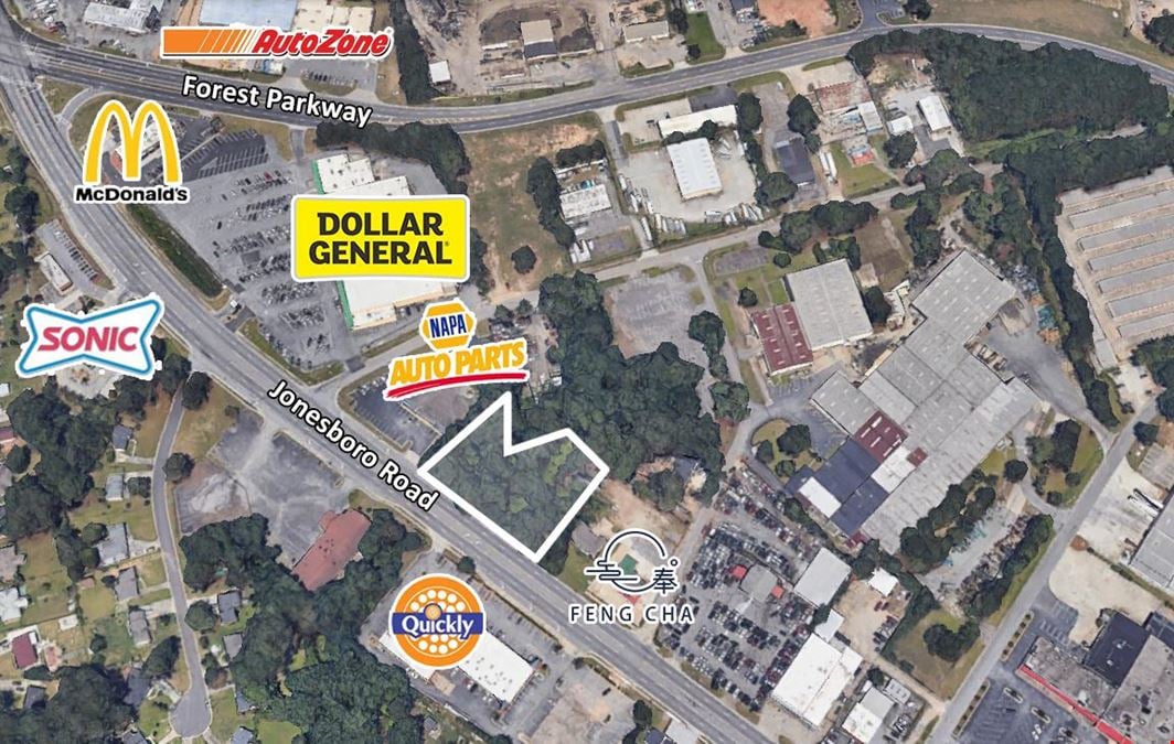 Commercial Land Development | ±1.08 Acres | Lake City, GA
