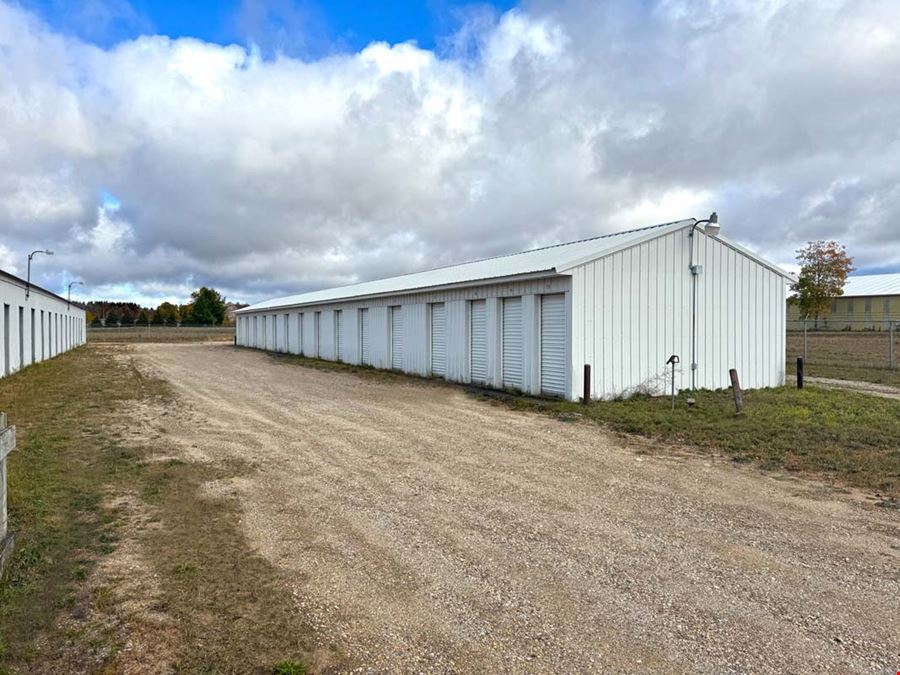 70 Unit Mini-Storage Facility w/900 SF Office Building Just West of Mitchell St, Near US-131, Cadillac