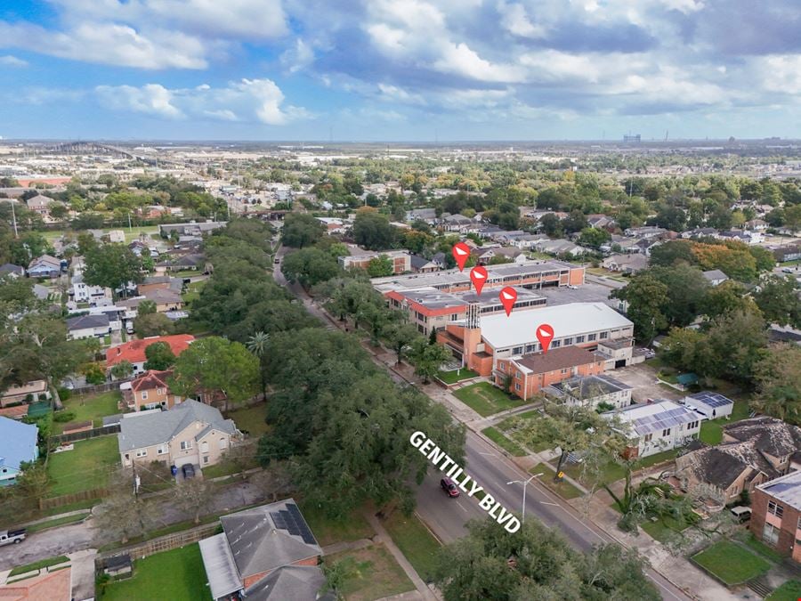 The St. James School & Church Property in Gentilly