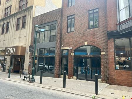 Preview of Retail space for Rent at 1710-1712 Sansom Street