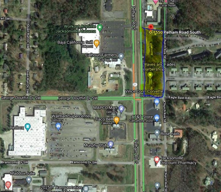 0 Pelham Road Jacksonville, AL
