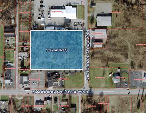 Prime 5.22 Acre I-2 Zoned Property in the Heart of Austintown, OH
