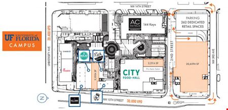 Preview of Retail space for Rent at 1360 West University Avenue