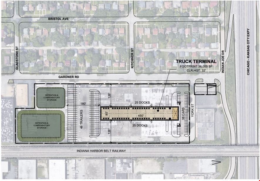 8.23 Acre Heavy Power Last Mile Logistics Site