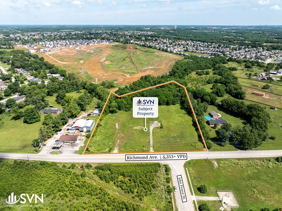 For Sale: Shovel Ready Nicholasville I-1 Land