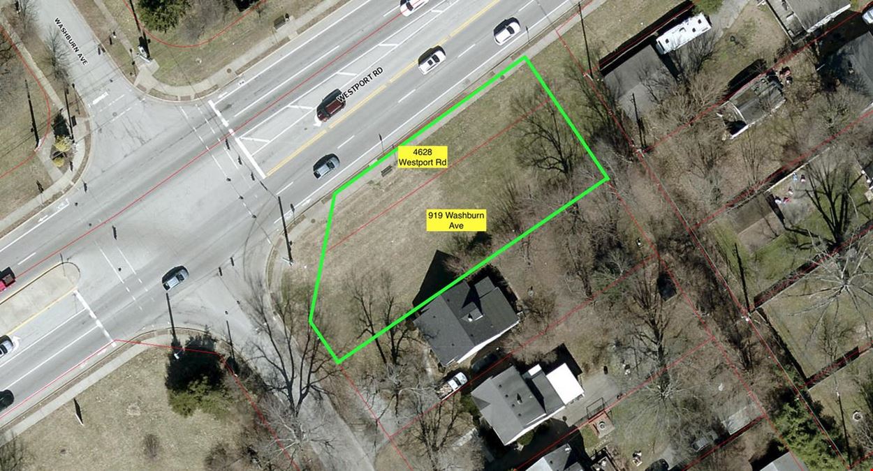 Rare R5 Zoned Vacant Land at Westport Road & Washburn Avenue