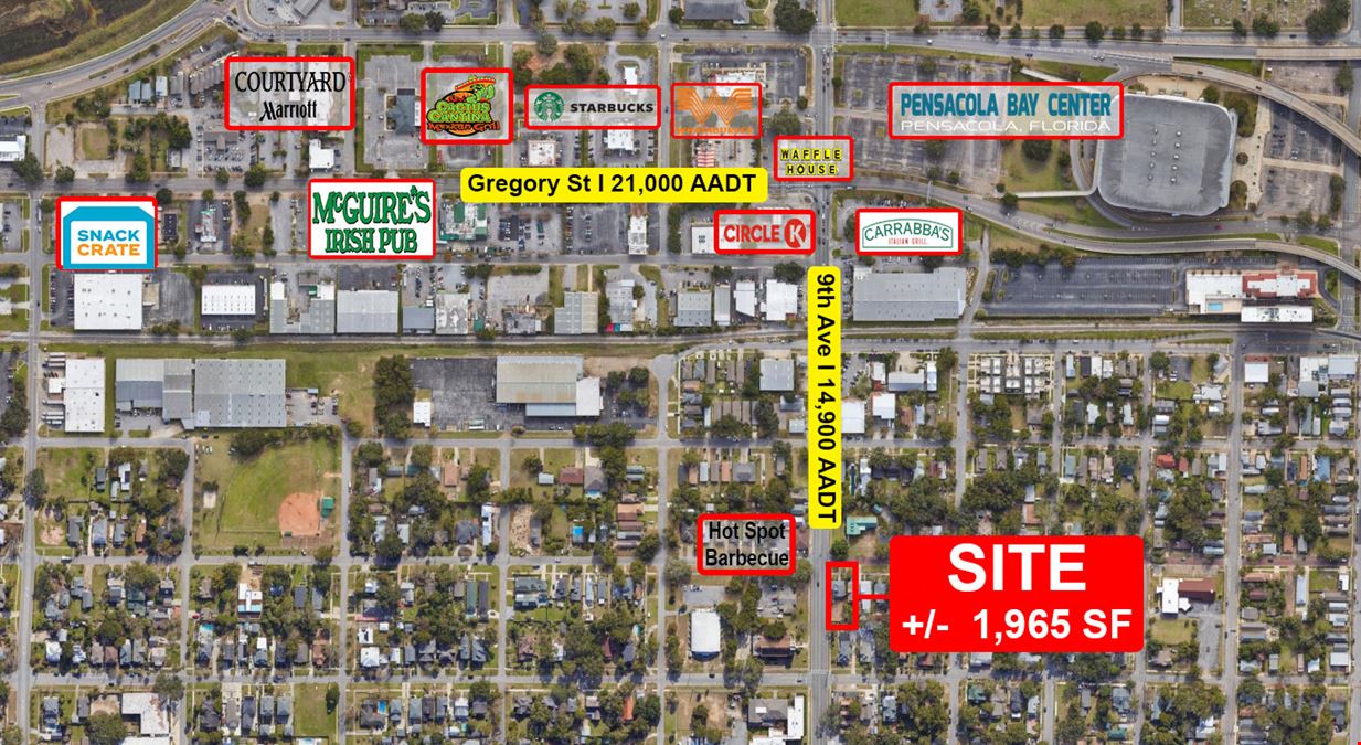 Freestanding Office Building near Downtown Pensacola