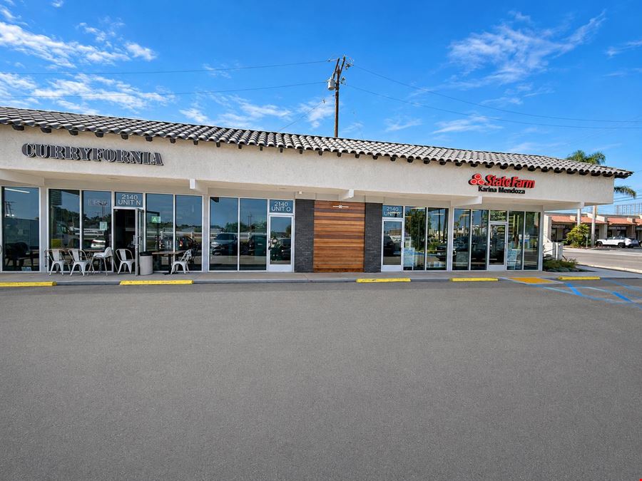 Remodeled South Bay Shopping Center