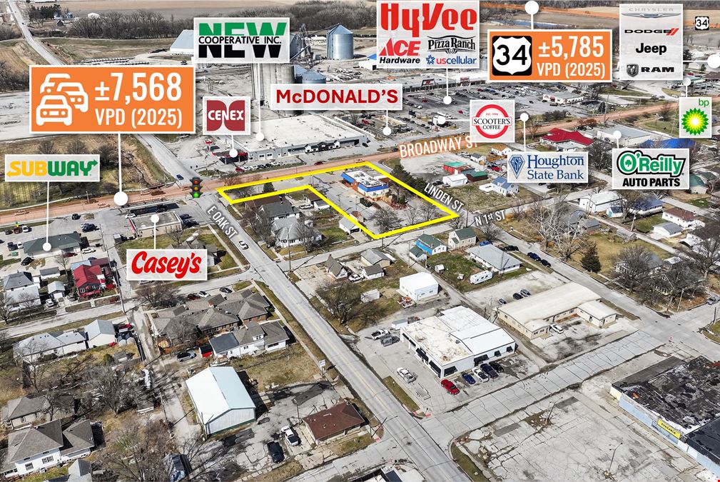REIT Sale | Former Burger King | Omaha DMA | Red Oak, IA