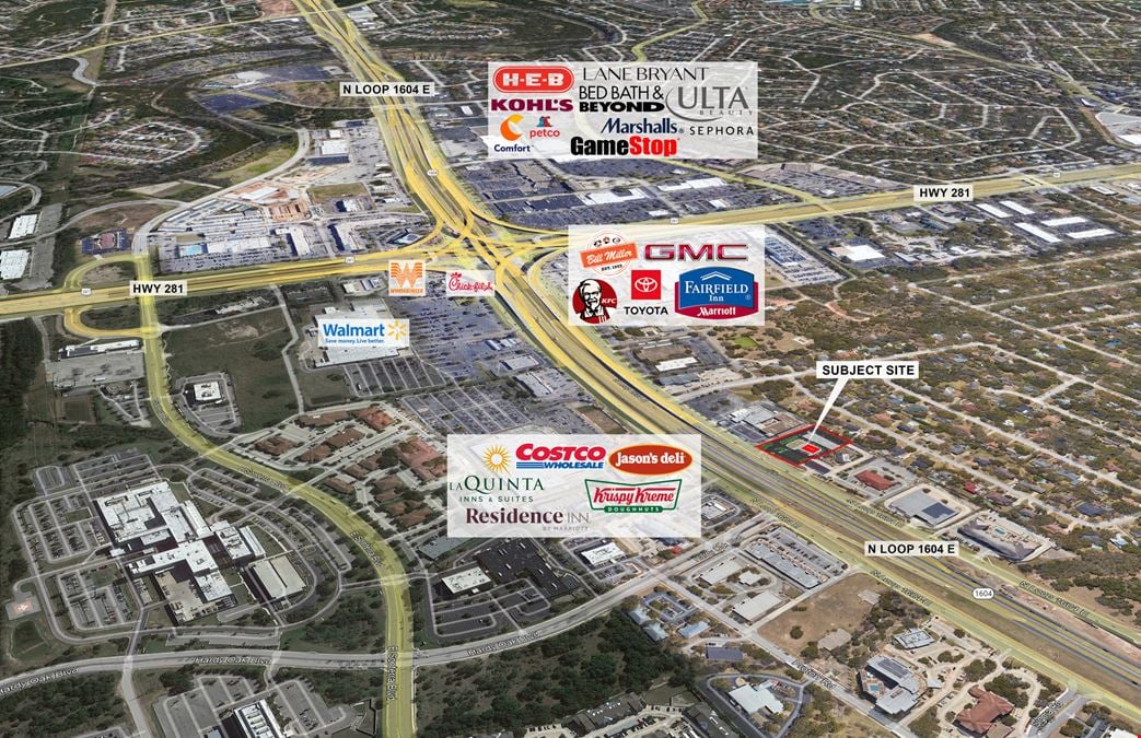 N Loop 1604 & HWY 281