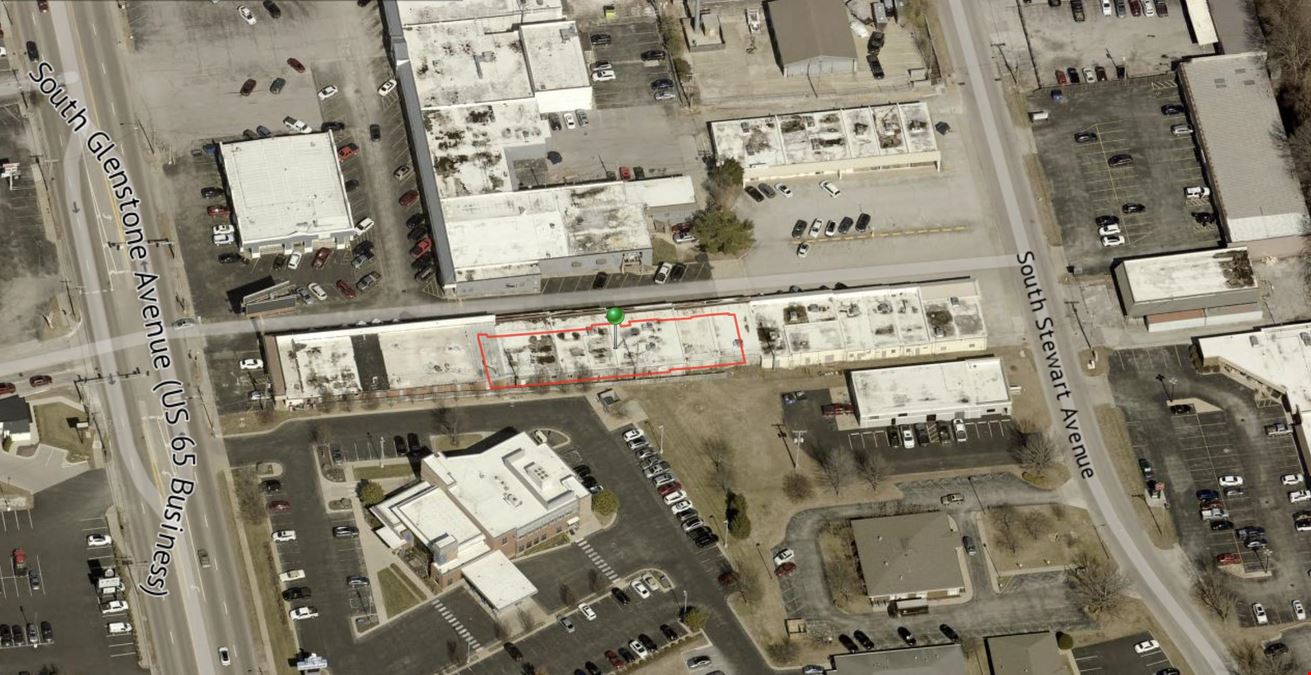 +/-70,007 sf Retail / Office Buildings + 11,875 sf Lot  For Sale or Lease On Glenstone & Sunshine