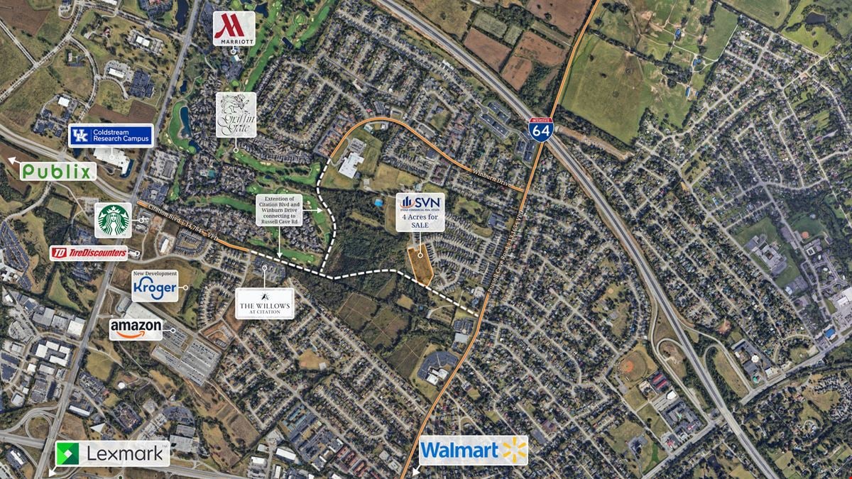 1749 Russell Cave Rd - 4 Acres