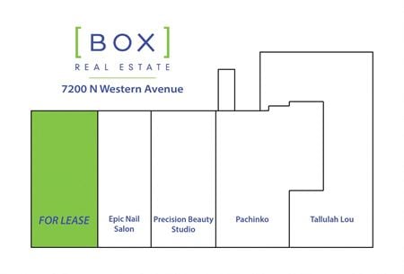 Preview of Retail space for Rent at 7200 N Western Ave