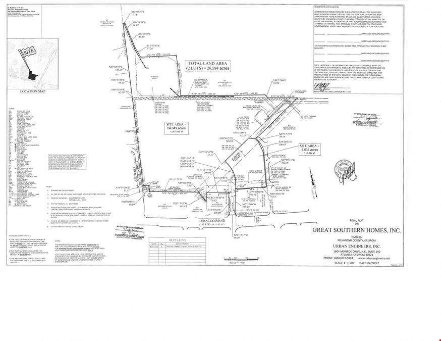 2.535 acre outparcel - Walmart Neighborhood Market - Augusta, GA