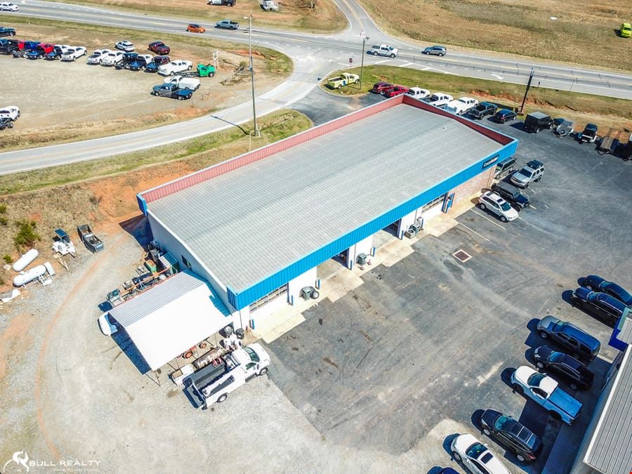 ±12,250 SF Automotive Building | Cleveland, GA