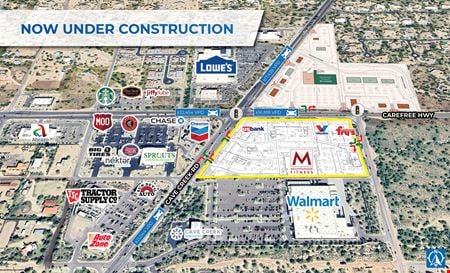 Preview of Retail space for Rent at Cave Creek Rd & Carefree Highway | SEC