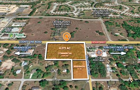 Preview of VacantLand space for Sale at SWC County Line Rd (578) and Drayton St